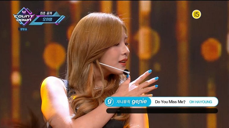 190822 Mnet M! Countdown OH HAYOUNG (Apink) - Do You Miss Me + You Make Me Laugh.jpg