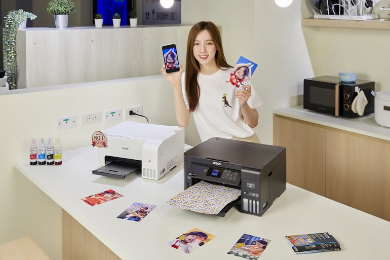 新聞照片六：Epson原廠連續供墨印表機，支援多樣的行動創意列印解決方案，彩色照片及.jpg