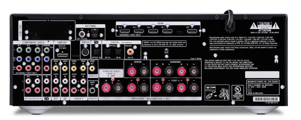 STR-DN1000 背面