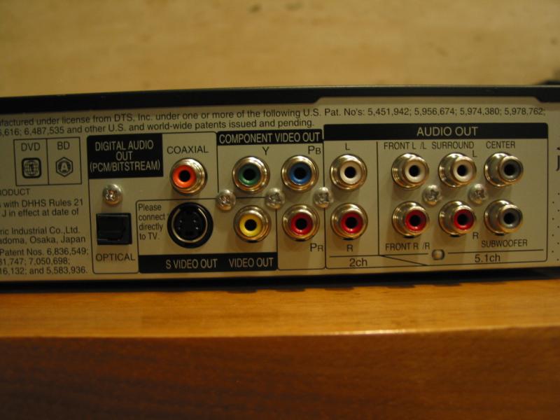 聊備一格的 數位/類比 輸出端子