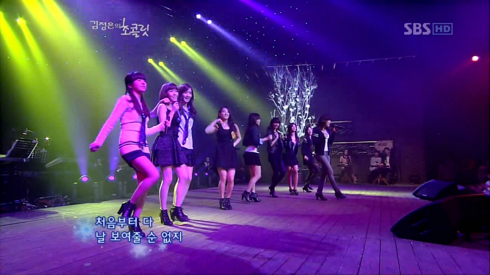 SNSD 少女時代 - Just A Feeling in SBS金貞恩的巧克力2.jpg