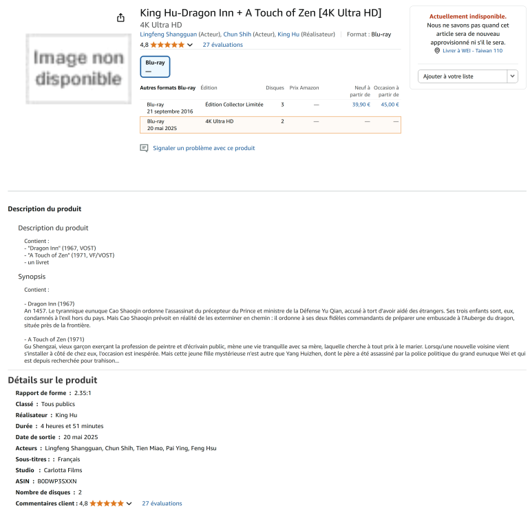 King Hu-Dragon Inn   A Touch of Zen [4K Ultra HD]_ Amazon.fr_ Lingf_ - [www.amazon.fr].png