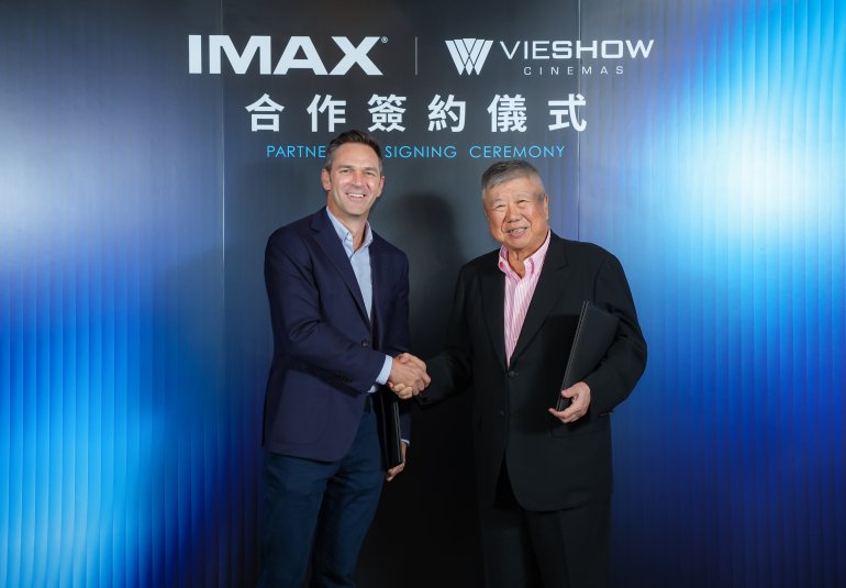 IMAX 大中華區首席執行長孟丹青（Daniel Manwaring）與威秀影城董事長王超立.jpg